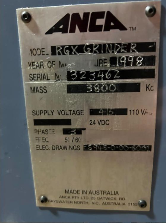 Anca RGX, Machine ID: 9091